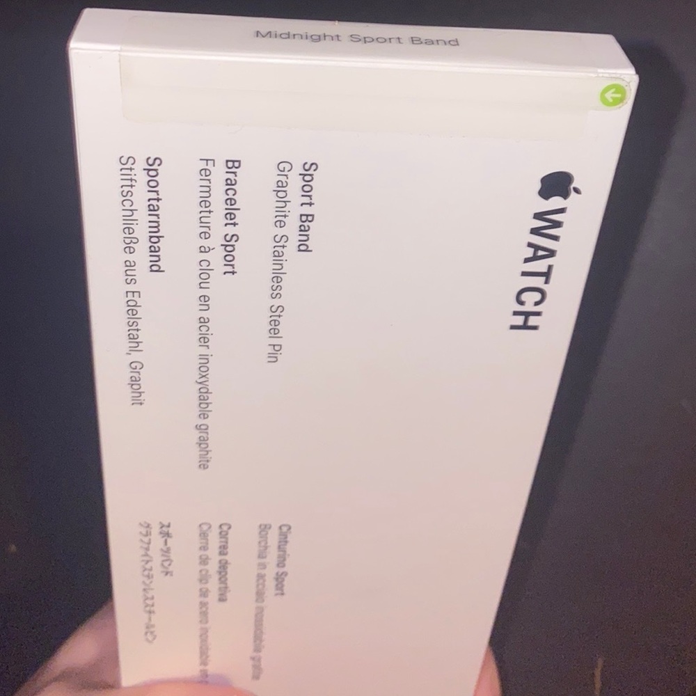COPY - BRAND NEW STILL IN BOX: 41mm Apple Watch Midnight Sport Band